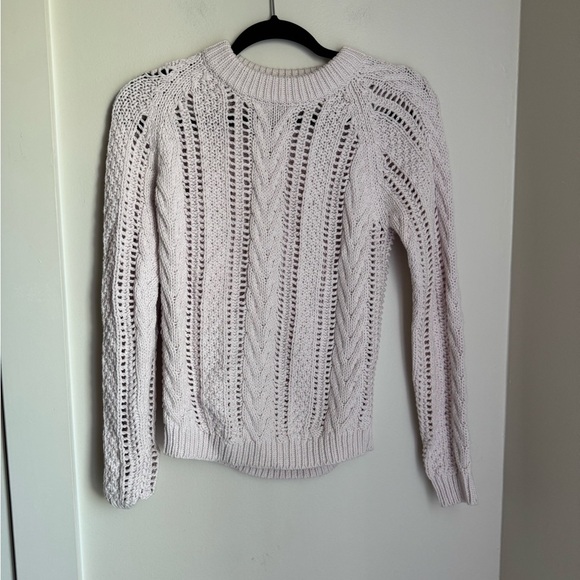 Zara Sweaters - Vintage baby pink Zara knit pink crewneck sweater